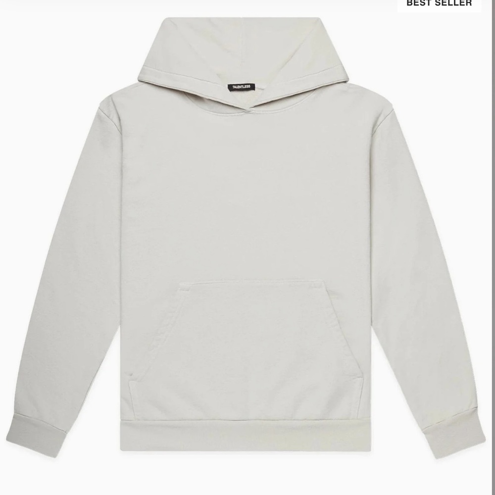 TALENTLESS Heavyweight Bone Hoodie